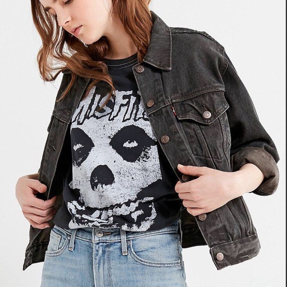 Urban Outfitters Tops - Urban Outfitters Misfits Oversized Distressed Tee